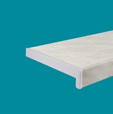 Fensterbank Fensterbrett Innen Marmor PVC inkl. Endkappe Kunststoff Fenstersims