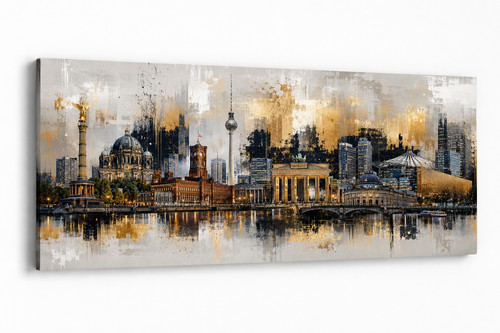 Leinwandbild berlin skyline - berlin,