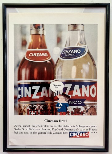 Cinzano vintage druck - -,