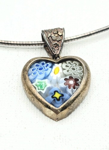 Sterling silber millefiori - sterling,