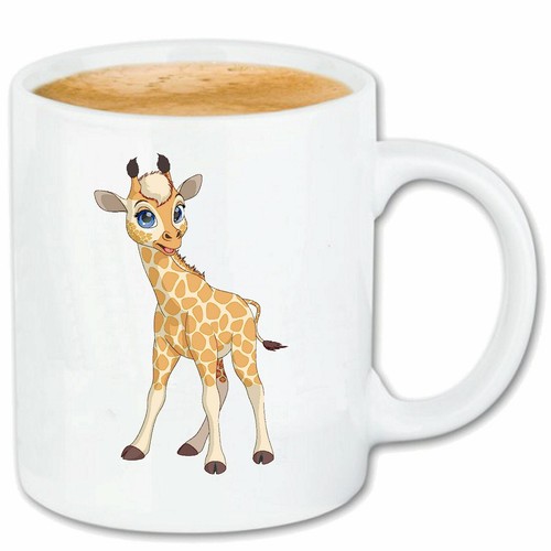 Kaffeetasse giraffe giraffen - kaffeetasse,