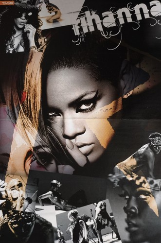 Rihanna poster 42x28cm - a3,