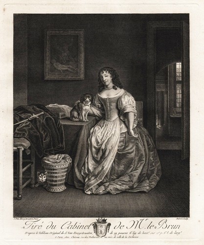 Frau woman dame hund - frau,