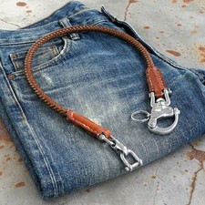 Biker Wallet Chain Leder