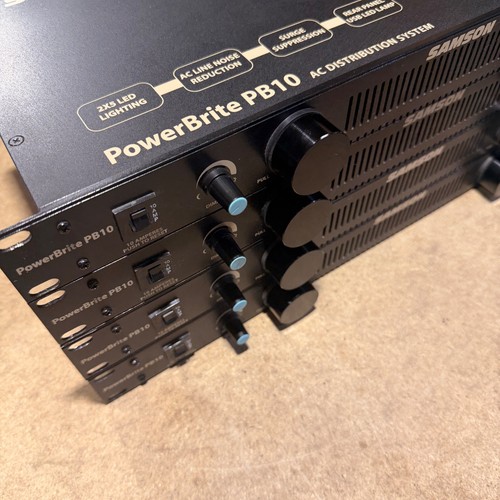Samson powerbrite pb10 rack - samson, 1u