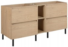 SIMPLE Badschrank 60 cm Eiche
