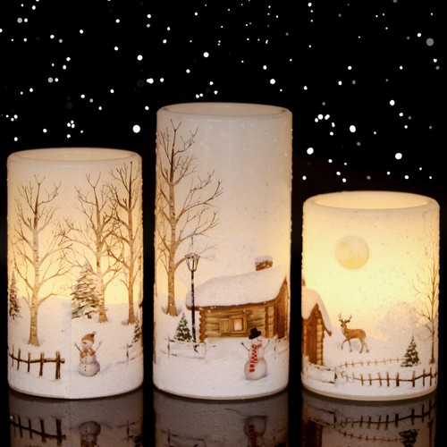 Weihnachtskerzen led timer - weihnachtskerzen,