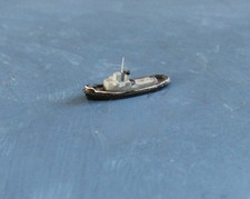 Metall Modell - 1 : 1250 kleiner Hafenschlepper ca. 1,5 cm