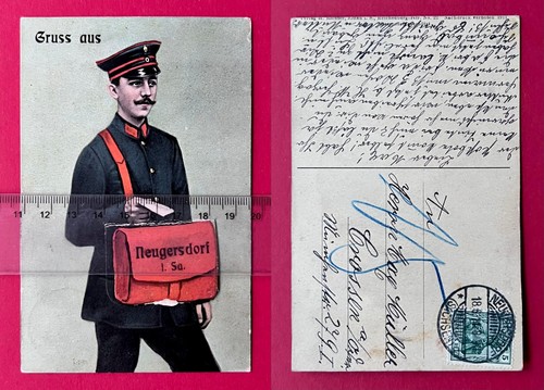Leporello neugersdorf 1911 - ak,