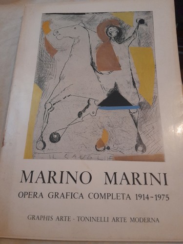 Autogramm marino marini opera - autogramm,