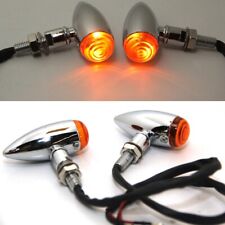 Chrom Motorrad Blinker Halogen Kugel Bremse Blinker Rücklicht Für Harley Bobber