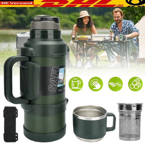 Edelstahl thermosflasche - 2l,