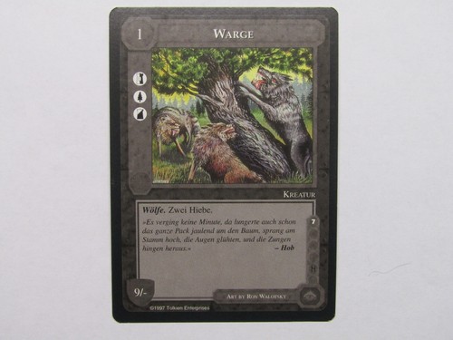 Warge middle earth ccg - middle,