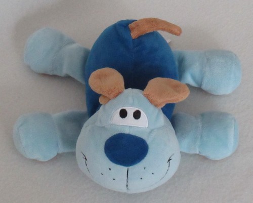 Kik kuscheltier hund blau - kuscheltier,