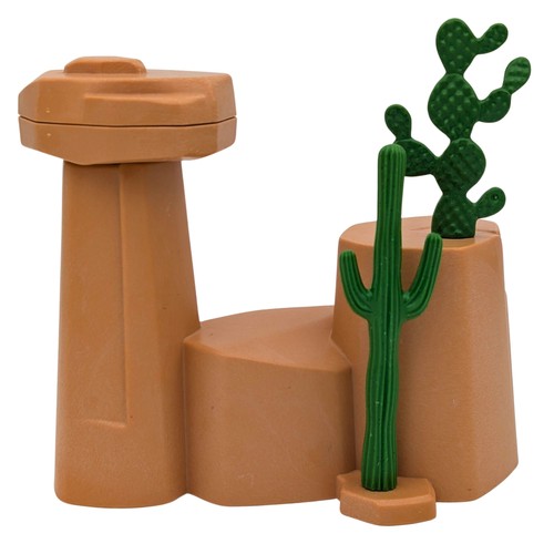 Playmobil felsen hellbraun - felsen,