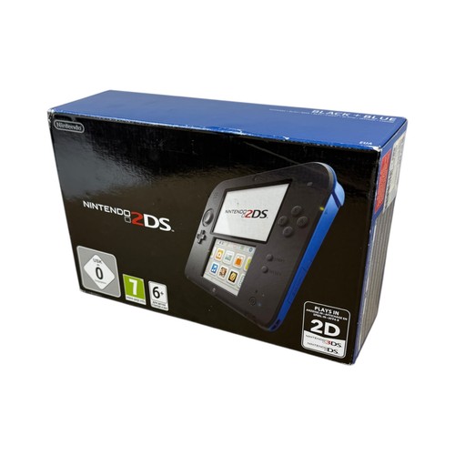 Nintendo 2ds schwarz blau - nintendo,