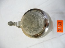 3133.      Alter Steingut Bierkrug Tucher  Bierkrug 0,5 L