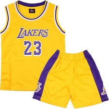 Basketball Kinder Trikot Set 2 Teile Junge Kinder Basketballshirts Shorts atm...