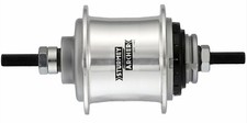 Sturmey Archer 2 Gang Automatic A2K Getriebebnabe silber 36 Loch Freilauf