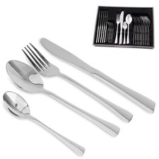 24-teilig Besteckset Edelstahl