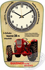 Güldner G 40 Allrad Schlepper Oldtimer Wanduhr Traktor Geschenk Deko