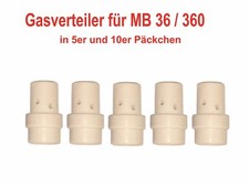 Gasverteiler Kunststoff MB 36 MIG/MAG Brennerhals