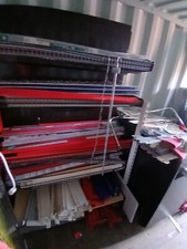 Preisschienen 15x Tegometall Tego Linde rot 125 x 4 cm Scannerleisten Etiketten