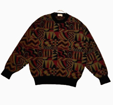 BALENCIAGA 90s Vintage Knit Sweater Brown Size M Rare Used GC
