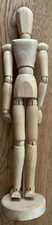 Zeichenpuppen, Modellpuppe, Gliederpuppe Holz 30 cm, Malhilfe