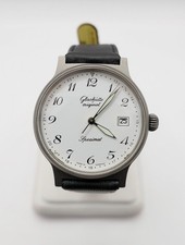 90er Glashütte Spezimat Cal. 10-30 Herrenuhr Automatik weißes Zifferblatt