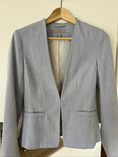 Damen blazer hellblau - blazer,, hellblau-grau