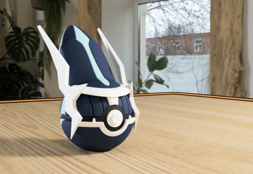 Dialga pokéball figur deko - pokéball,