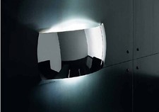 verchromte Wandleuchte (Up & Downlight) v. Fratelli Braga -gebraucht-