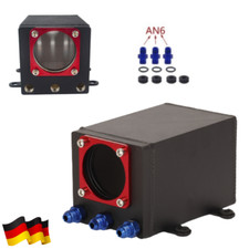 Catchtank Turbo Pumpe Kraftstofftank Benzin Rallye Tank 60MM mit AN6 1.2L tank