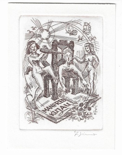Erhard zierold exlibris für - erhard, zierold: