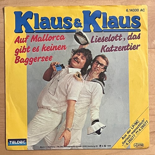 Vinyl single klaus - vinyl,