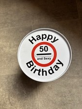 50. Geburtstag Geschenkartikel Scherzartikel Happy Birthday „50 and sexy“
