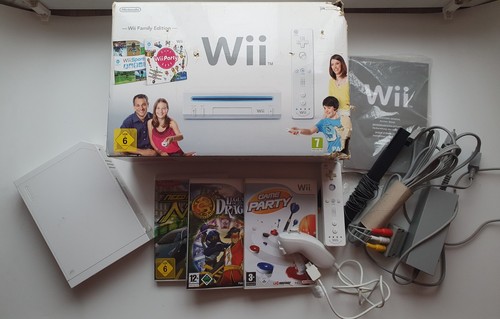 Wii konsole spiele - wii, ovp