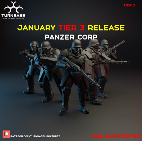 Panzer corps set - corps,
