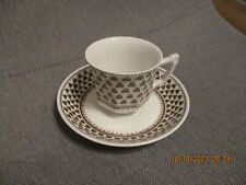 Adams Porzellan England Kaffeetasse mit Untertasse