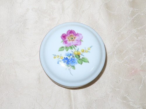 Meissen deckeldose zuckerdose - meissen,