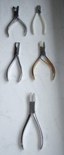 5 Sck. Diverse Optikerzangen, Schmuckherstellungswerkzeug
