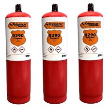 3x Kältemittel R290 Propan 750 ml / 370 g Einwegdose
