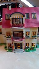 Playmobil City Wohnhaus + Erweiterungen + Wintergarten + Einrichtung + Swimmingp