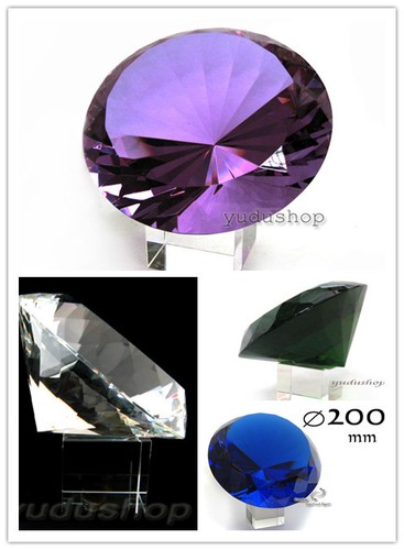 Glasdiamant aus kristallglas - glasdiamant,