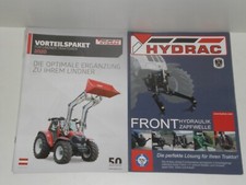 HYDRAC Fronthydraulik, LINDNER Traktoren Frontlader Prospekte ( 1190 )