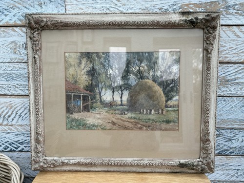 Vintage original aquarell - vintage,