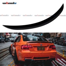 Heckspoiler Spoilerlippe für 3er BMW E90 2005-2011 Schwarz  Spoiler