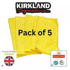 Kirkland Microfaser Ultra Plüsch Eurow 40 cm Mikrofaser Autotuch - ** 5er Pack **
