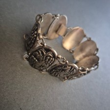 Vintage Armband mit Weinranken-Motiv – Ausgefallener Art-déco-Stil
